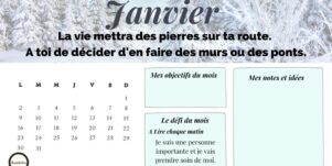 Calendrier 2023 des Positiviteurs